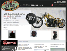 Tablet Screenshot of nycchoppers.com